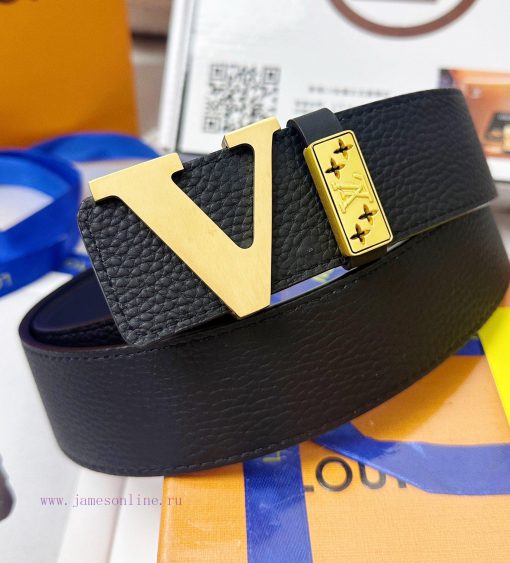 Belt LV Louis Vuitton Top Remakes-The belt is made of 100% imported original cowhide, ensuri zdlimhtk