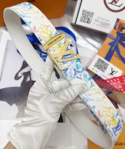 Belt LV Louis Vuitton Top Remakes-The waistband is made of 100% imported original cowhide, e 3jm41a10 - Image 7