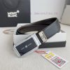 Montblanc Montblanc ️ Belt and beltBuckle, new original classic boutique two-color buckle, p buvjmwcw