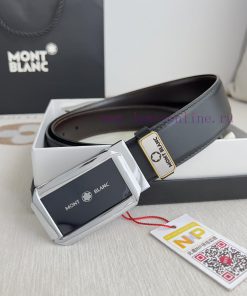 Montblanc Montblanc ️ Belt and beltBuckle, new original classic boutique two-color buckle, p 07e85kbe