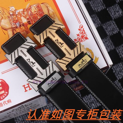 Men's belt HermesMen's leather belt is made of 100% head layer cowhide, ensuring that the 24 goj0zc1y - Image 2
