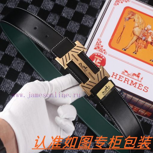 Men's belt HermesMen's leather belt is made of 100% head layer cowhide, ensuring that the 24 goj0zc1y - Image 7