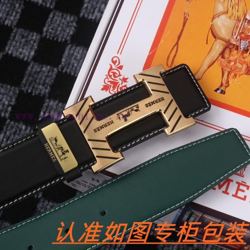 Men's belt HermesMen's leather belt is made of 100% head layer cowhide, ensuring that the 24 goj0zc1y - Image 9