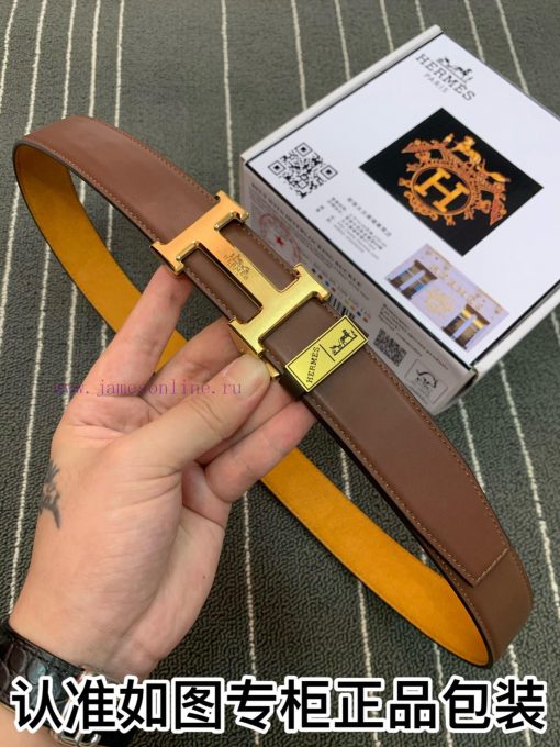 Belt Hermes Her.. Mes automatic buckleBelt made of 100% head layer cowhide, automatically fi qp94ta6q - Image 7