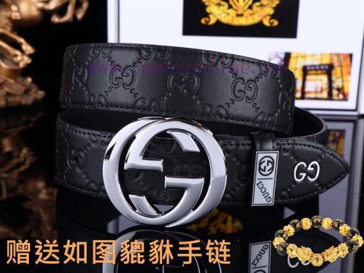 Belt Gucci GucciBelt recognition, complimentary punchThe material is 100% top layer cowhide, 07edtrbj