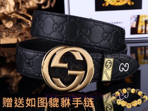 Belt Gucci GucciBelt recognition, complimentary punchThe material is 100% top layer cowhide, 968qk0bv