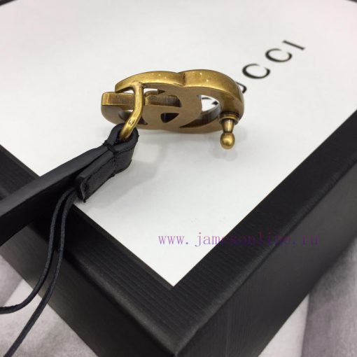 GUCCI Classic with Logo Double G Buckle Width 2 ⃣ ️.0 ⃣ ️ mm soft touch, slender leather bel mpiwbpag - Image 10
