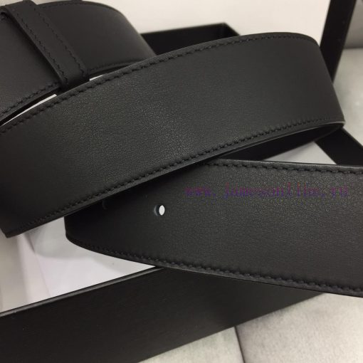 GUCCI Classic with Logo Double G Buckle Width 4 ⃣ ️.0 ⃣ ️ mm soft touch, slender leather bel jj77n5jy - Image 8