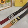 BurberryMaterial: Leather Belt with 100% Head Layer. The leather belt is guaranteed to be ge i1vl55ou