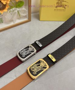 BurberryMaterial: Leather Belt with 100% Head Layer. The leather belt is guaranteed to be ge i1vl55ou