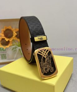 BurberryMaterial: Leather Belt with 100% Head Layer. The leather belt is guaranteed to be ge wtchpi4g