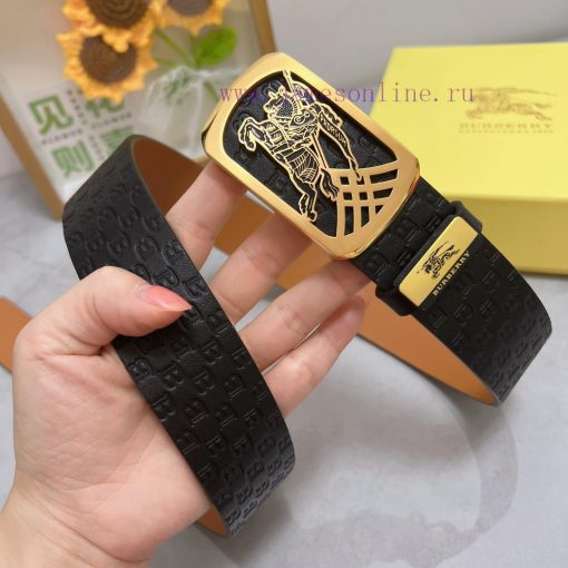BurberryMaterial: Leather Belt with 100% Head Layer. The leather belt is guaranteed to be ge i1vl55ou - Image 7