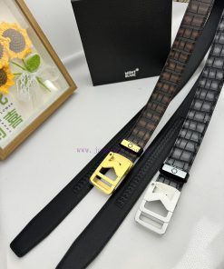 Montblanc Automatic BeltMaterial: Leather Belt with 100% Head Layer. The leather belt is gua xkco6wlh