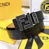 Belt FENDI Fendi ReproductionBelt made of 100% head layer cowhide with crocodile pattern, ev ijdmfxbn