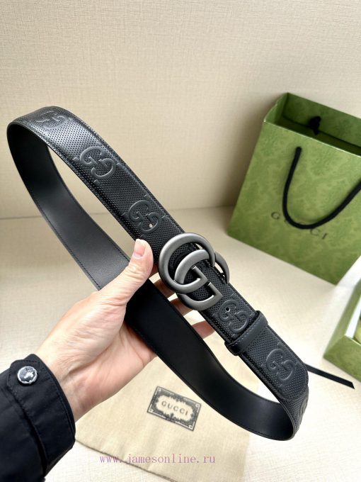 The GUCCI item with a width of 4.0cm connects the past and the future, interpreting classic 1mmjqtob - Image 5