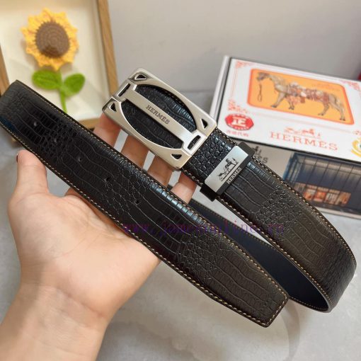 Hermes Hermès  Material: Leather Belt with 100% Head Layer. The leather belt is guaranteed t fwul7qsp - Image 5