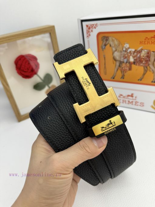 Hermes Hermès  Material: Leather Belt with 100% Head Layer. The leather belt is guaranteed t 2rnmderj - Image 2