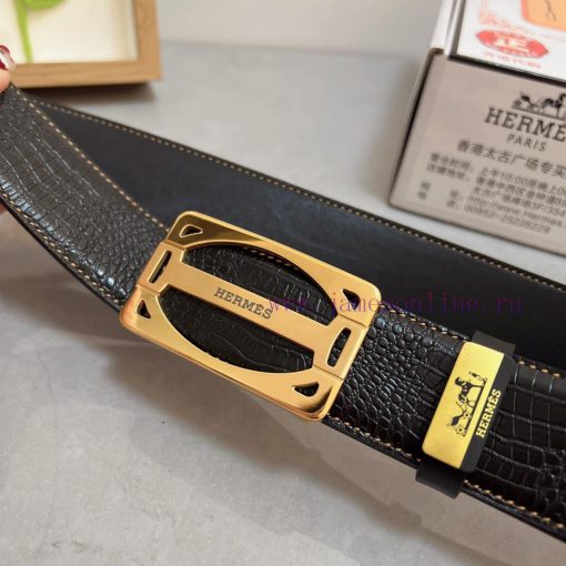 Hermes Hermès  Material: Leather Belt with 100% Head Layer. The leather belt is guaranteed t i47v604u - Image 7