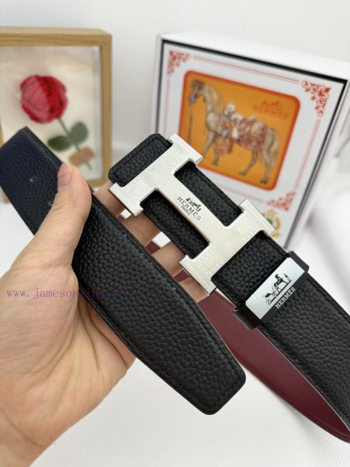 Hermes Hermès  Material: Leather Belt with 100% Head Layer. The leather belt is guaranteed t xwq41mf8 - Image 7