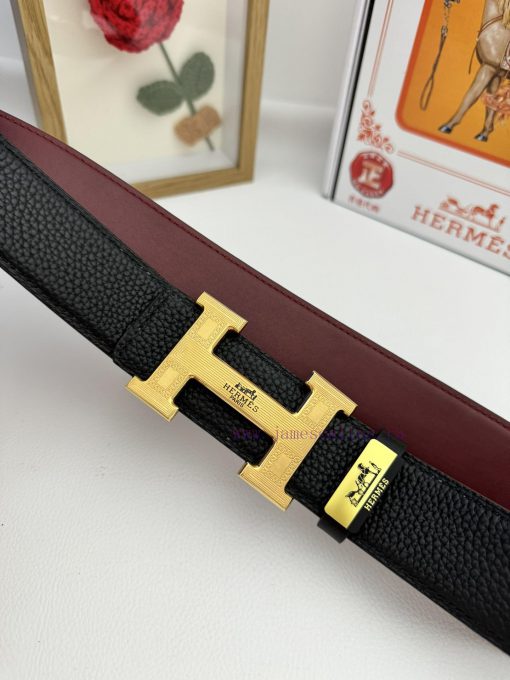 Hermes Hermès  Material: Leather Belt with 100% Head Layer. The leather belt is guaranteed t 2rnmderj - Image 7