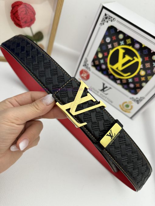 LV... Louis VuittonMaterial: Leather Belt with 100% Head Layer. The leather belt is guarante a9k0lqep - Image 6
