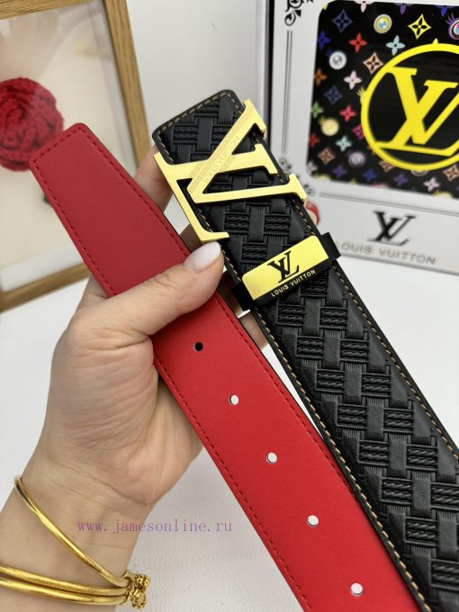 LV... Louis VuittonMaterial: Leather Belt with 100% Head Layer. The leather belt is guarante a9k0lqep - Image 10