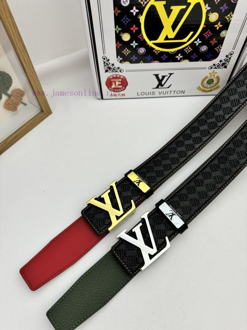 LV... Louis VuittonMaterial: Leather Belt with 100% Head Layer. The leather belt is guarante un9uihfo - Image 10