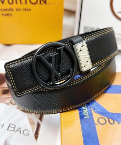 Belt LV Louis Vuitton's top tier replicaThe waistband is made of 100% imported original cowh g9iajlc0