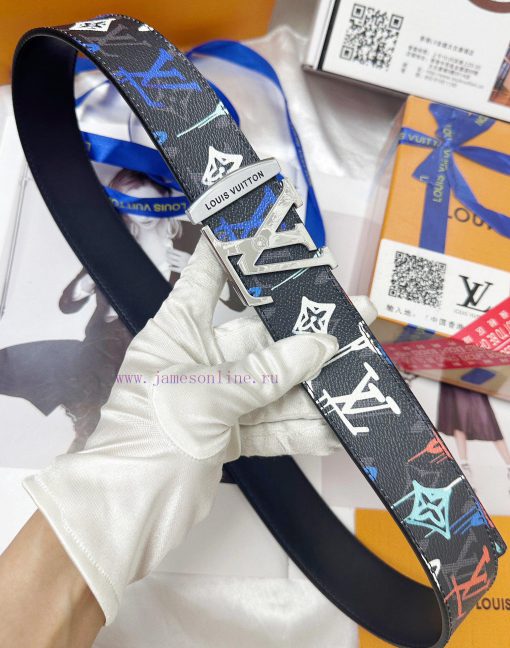 Belt LV Louis Vuitton Top Remakes-The waistband is made of 100% imported original cowhide, e yppk041j - Image 7