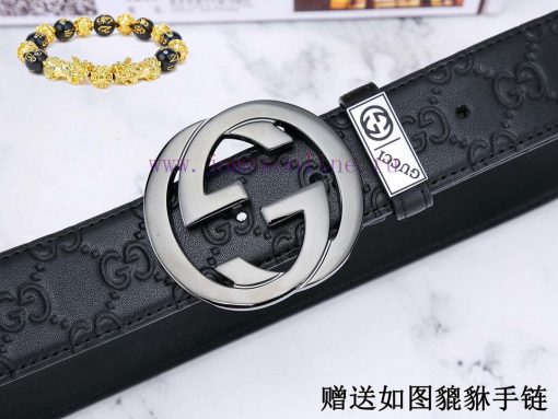 Belt Gucci Gucci️The waist belt is made of 100% cowhide, ensuring that the genuine leather i ljlf2xfa - Image 7