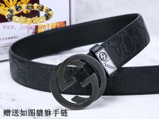 Belt Gucci Gucci️The waist belt is made of 100% cowhide, ensuring that the genuine leather i ljlf2xfa - Image 8