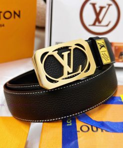 Belt LV Louis Vuitton Top Remakes-The waistband is made of 100% cowhide, ensuring a genuine gwud13n8