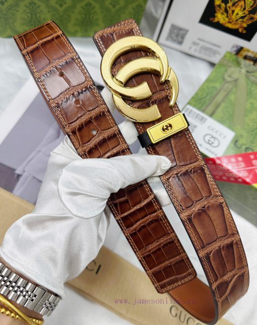 Belt Gucci Gucci's top tier replicaGucci belt 100% top layer cowhide, ensuring genuine leath 0pd3pfds - Image 5