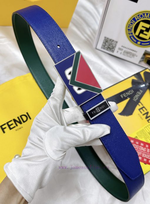 Belt FENDI Fendi ReproductionThe waistband is made of 100% imported top layer cowhide, ensur 1m183ivn - Image 5