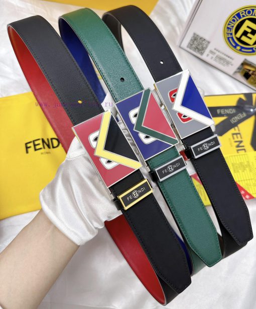 Belt FENDI Fendi ReproductionThe waistband is made of 100% imported top layer cowhide, ensur y12undlh - Image 10