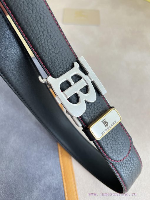 Burberry Burberry Belt ️ Automatic BeltAutomatic buckle, made of pure steel material, automa 8fuu4cfb - Image 5