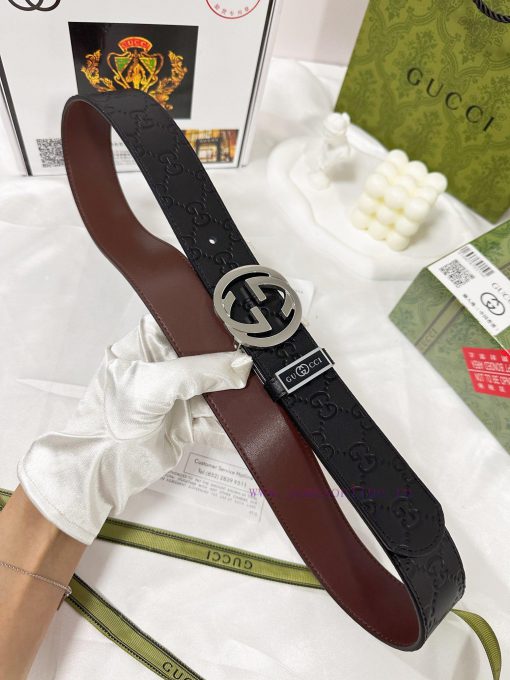 Belt Gucci Gucci️The waistband is made of 100% head layer cowhide, ensuring the rotating use haplgl6y - Image 5
