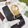 Belt Gucci Gucci️The waistband is made of 100% head layer cowhide, ensuring the rotating use d3shmww3