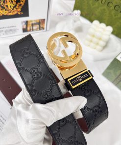Belt Gucci Gucci️The waistband is made of 100% head layer cowhide, ensuring the rotating use d3shmww3