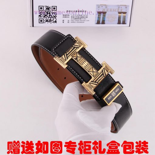 Belt Hermes Her...mesThe waistband is made of 100% cowhide, ensuring genuine leather. The 24 x83ms2dk - Image 7