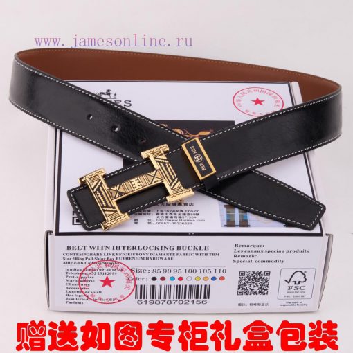 Belt Hermes Her...mesThe waistband is made of 100% cowhide, ensuring genuine leather. The 24 x83ms2dk - Image 10