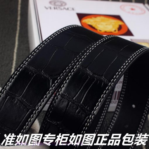 Versace Versace️New crocodile patternGrade: Italian imported 100% top layer cowhide, Versace uo6fbmp5 - Image 7