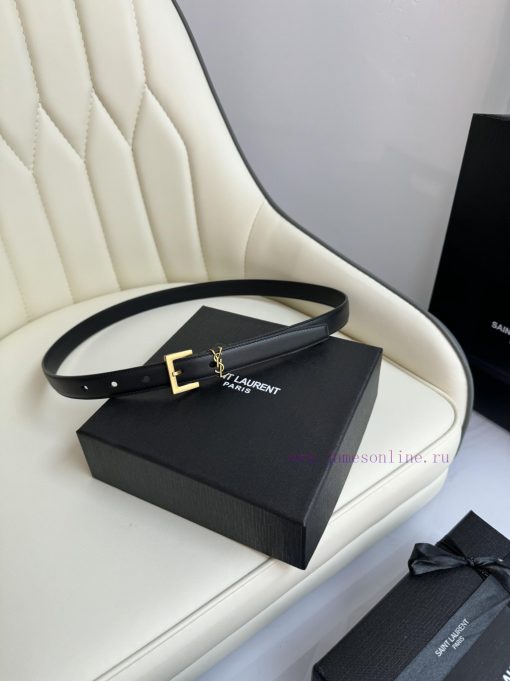 Female version Y.S.LComplete width 2.0 casual belt series with simple metal logo, showcasing 0rafqjr4 - Image 6