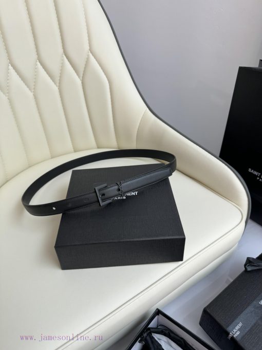 Female version Y.S.LComplete width 2.0 casual belt series with simple metal logo, showcasing cd0vxku7 - Image 5