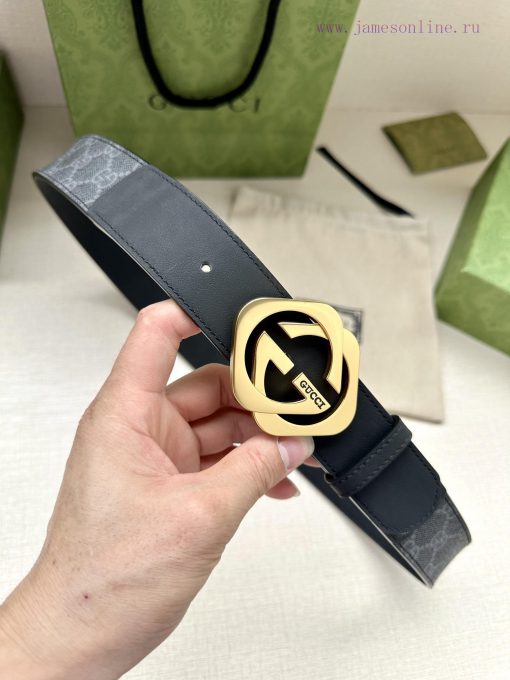 The Gucci belt with a width of 4.0cm made a stunning debut in the series, featuring a double vujzvj0w