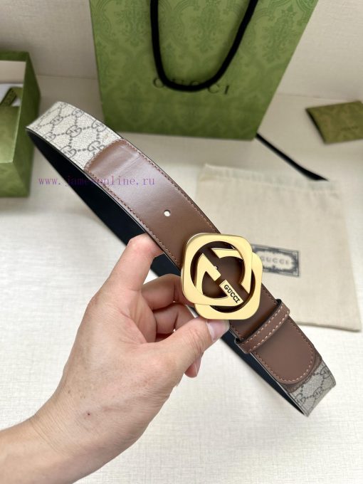 The Gucci belt with a width of 4.0cm made a stunning debut in the series, featuring a double ozj7ffyb