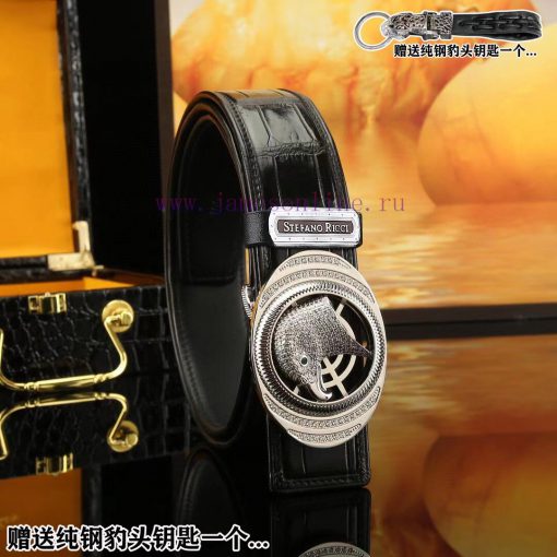 Give a Jaguar keychain as a giftDelivery wooden boxSTEFANO  RICCIBuckle material: Two tone p on4ngmoe - Image 2