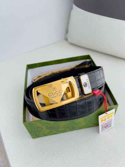 Gucci. Gucci Belt ️ Automatic BeltAutomatic buckle, made of pure steel material, equipped wi d6dtf18t - Image 2