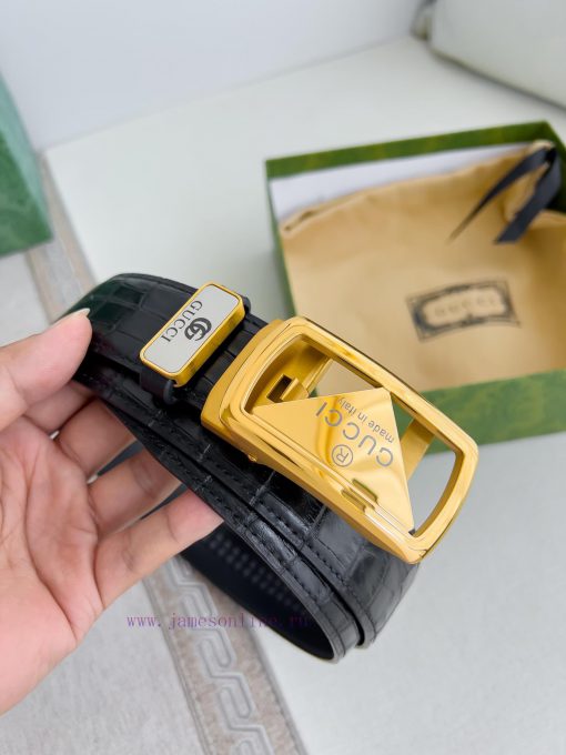 Gucci. Gucci Belt ️ Automatic BeltAutomatic buckle, made of pure steel material, equipped wi d6dtf18t - Image 5