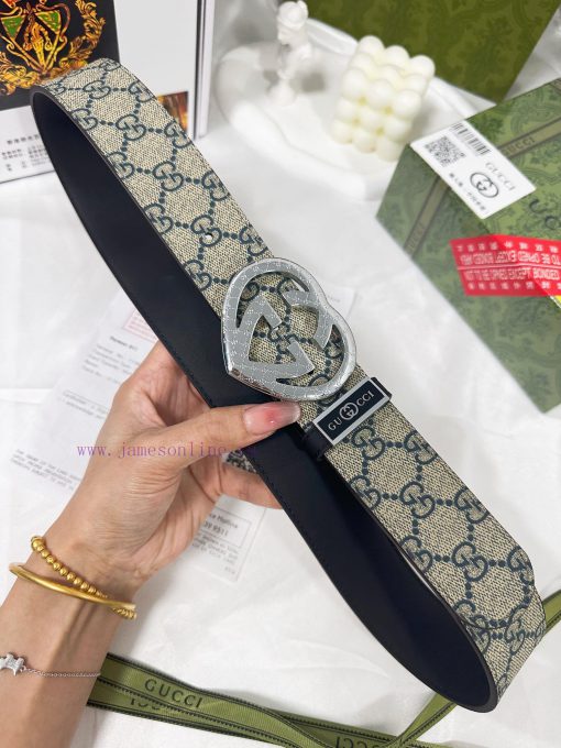 Belt Gucci Gucci️Belt made of 100% head layer cowhide, guaranteed genuine leather, 24k heart zu6fxrn7 - Image 8